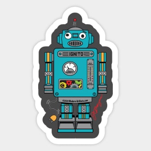 IGNITO THE ROBOT Sticker